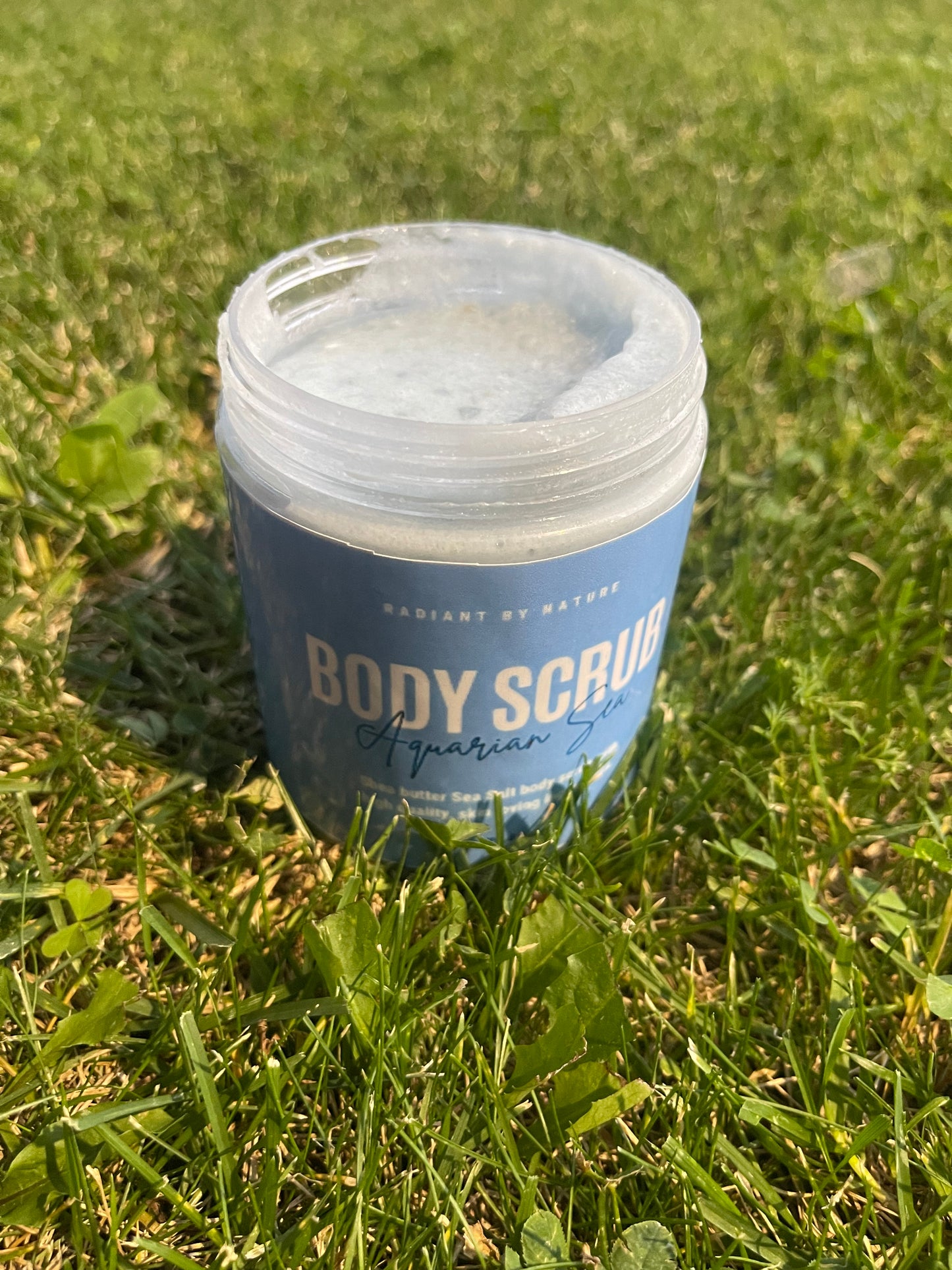 8 o.z Shea butter Sea salt BODY SCRUB